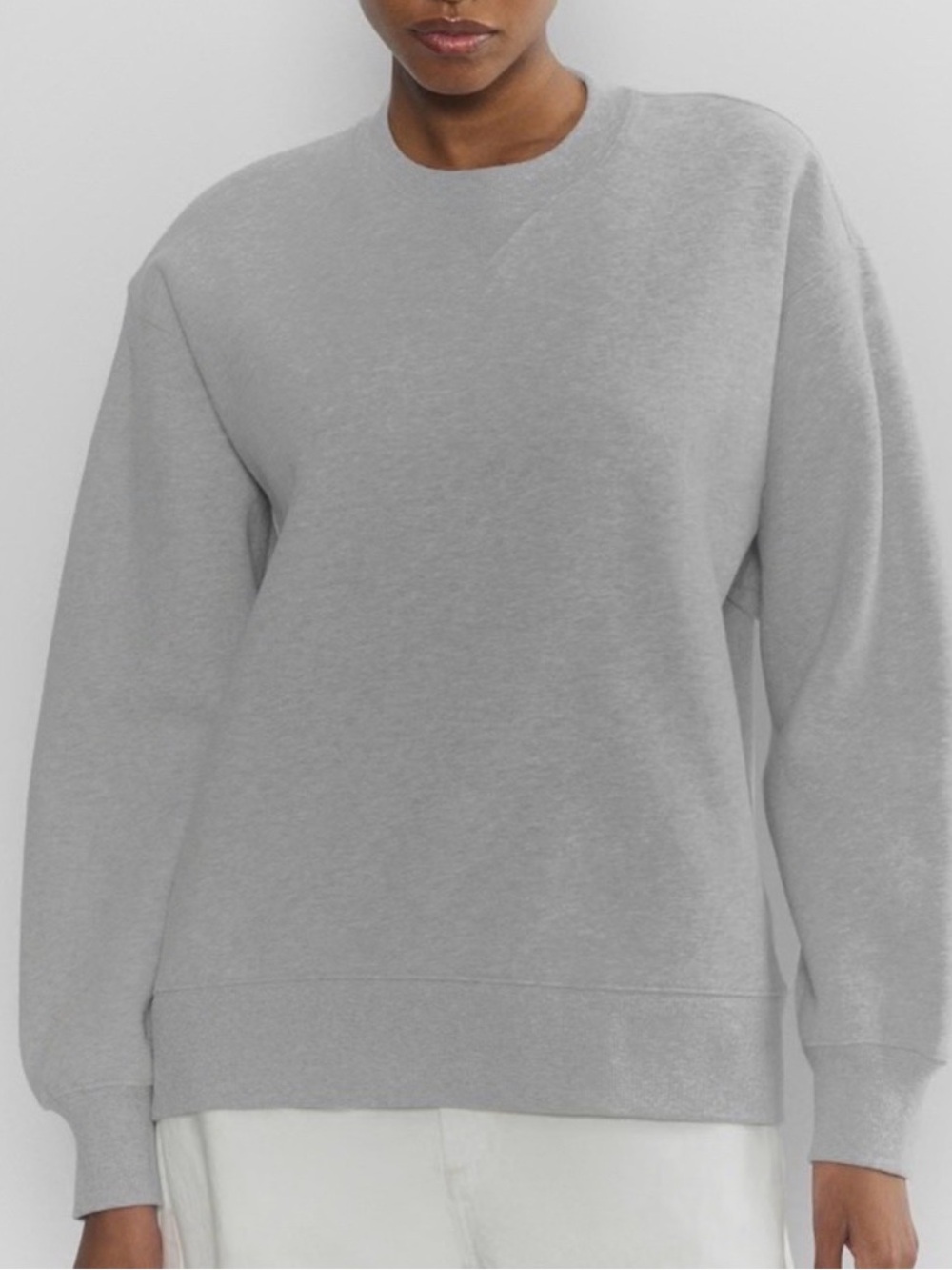 Aritzia TNA Grey Crewneck Sweatshirt